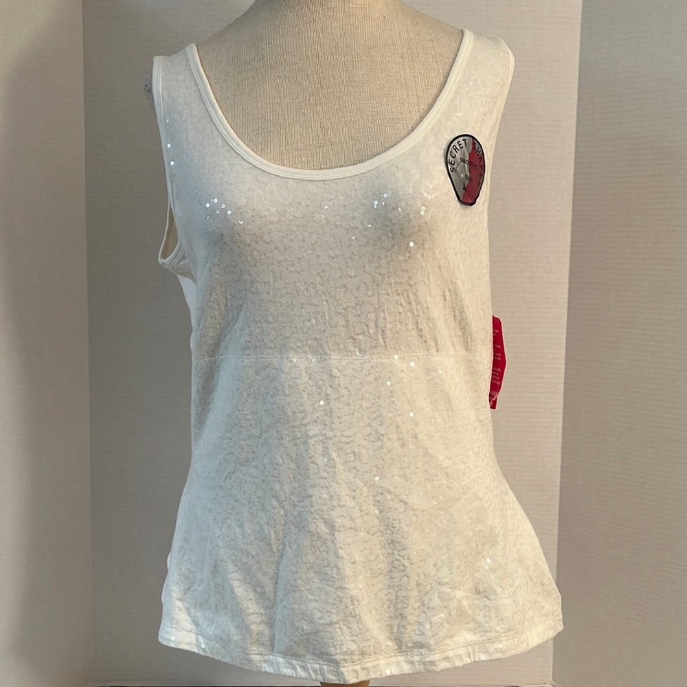 The Secret Shaper Sequined, hidden slimming panel, super grip bottom edging